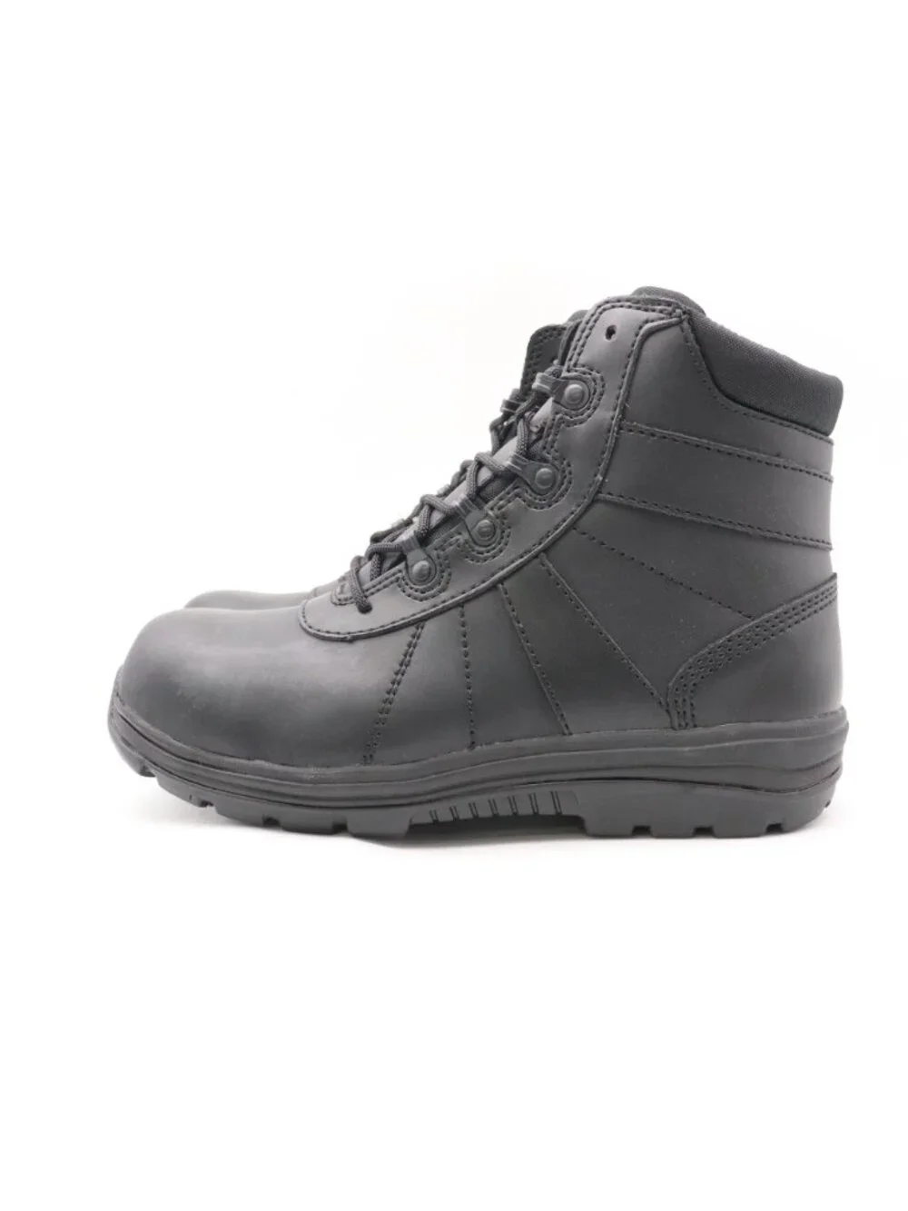 NWOB Worx By Red Wing 5629 Men's 8 M Safety Toe Work Black Leather Boots